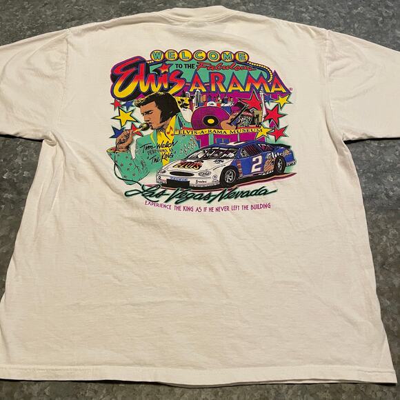 Vintage Other - Vintage Elvis A Rama Museum Las Vegas Nevada Tee Shirt Mens XL 90s Y2K King Pop